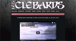 Desktop Screenshot of lesclebards.com